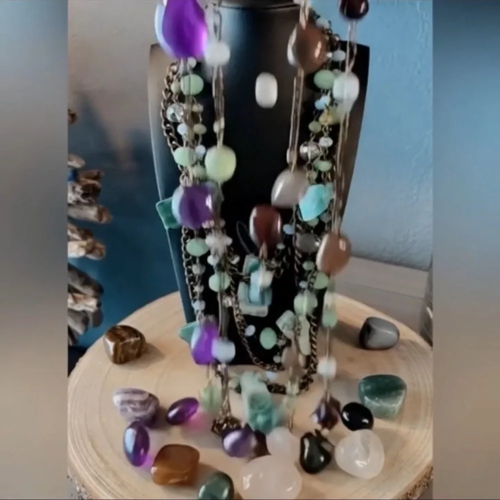 💎RANDOM PULLS OF GEMSTONE/NATURAL STONE BRACELET/NECKLACE & MORE GEMZ💎 - Picture 3 of 4